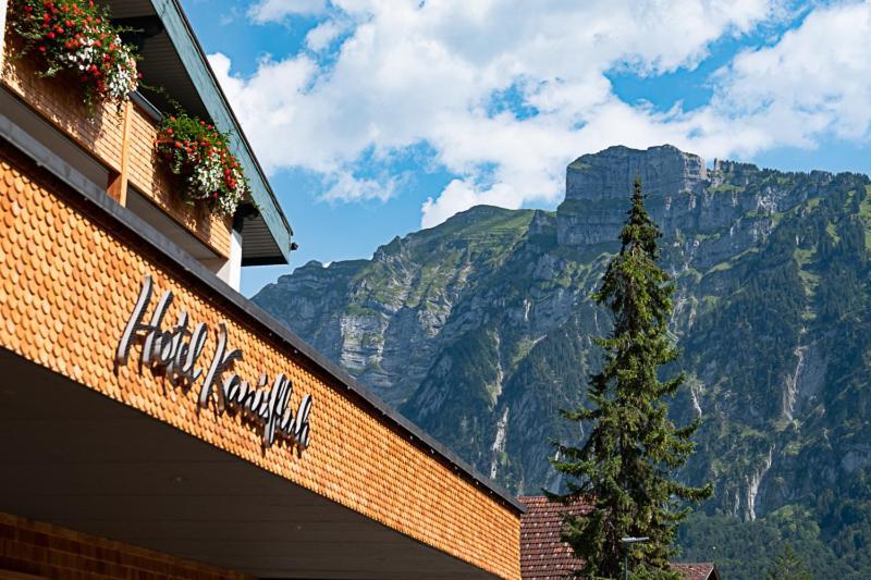 Hotel Kanisfluh Mellau Bagian luar foto