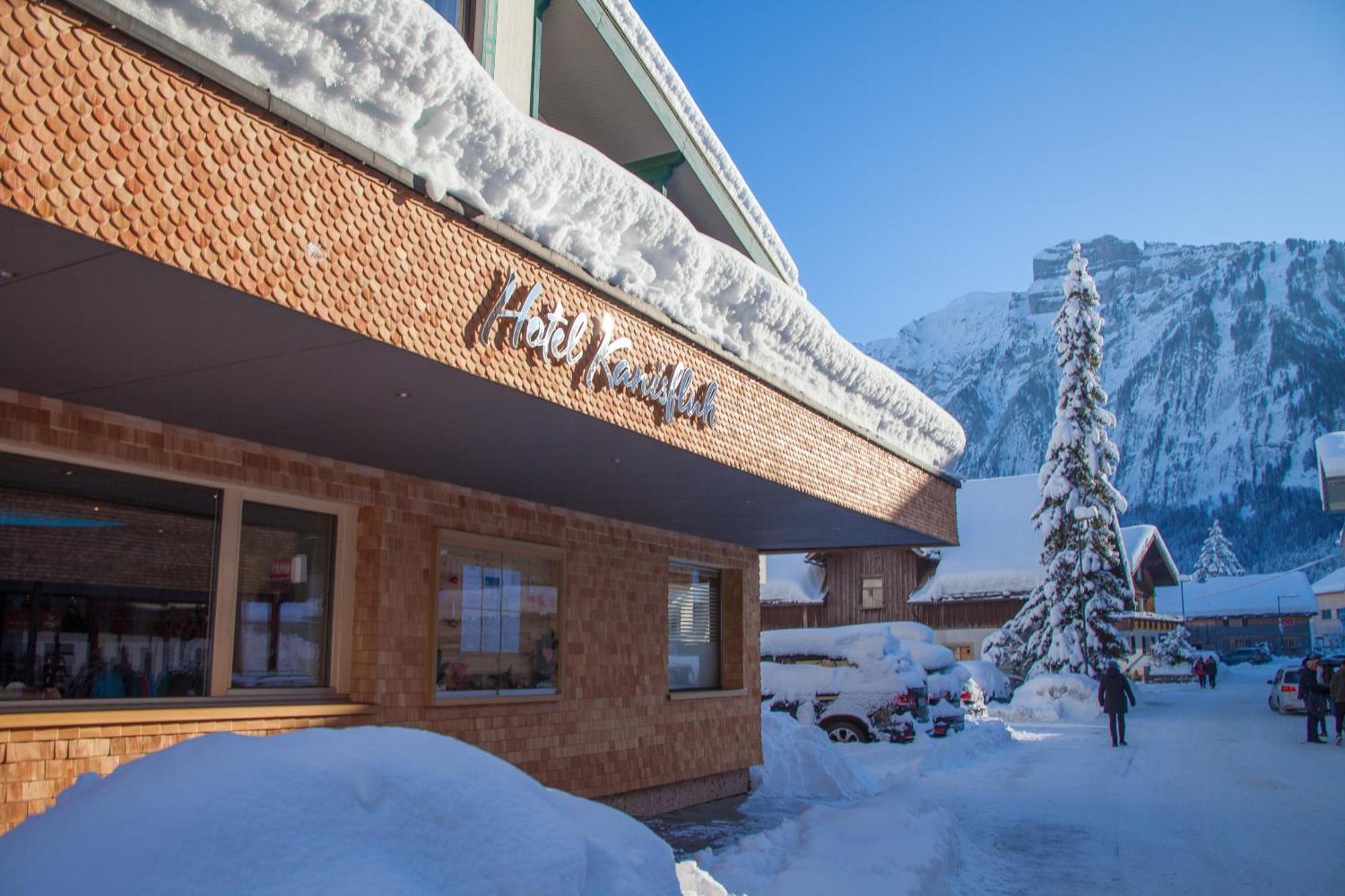 Hotel Kanisfluh Mellau Bagian luar foto
